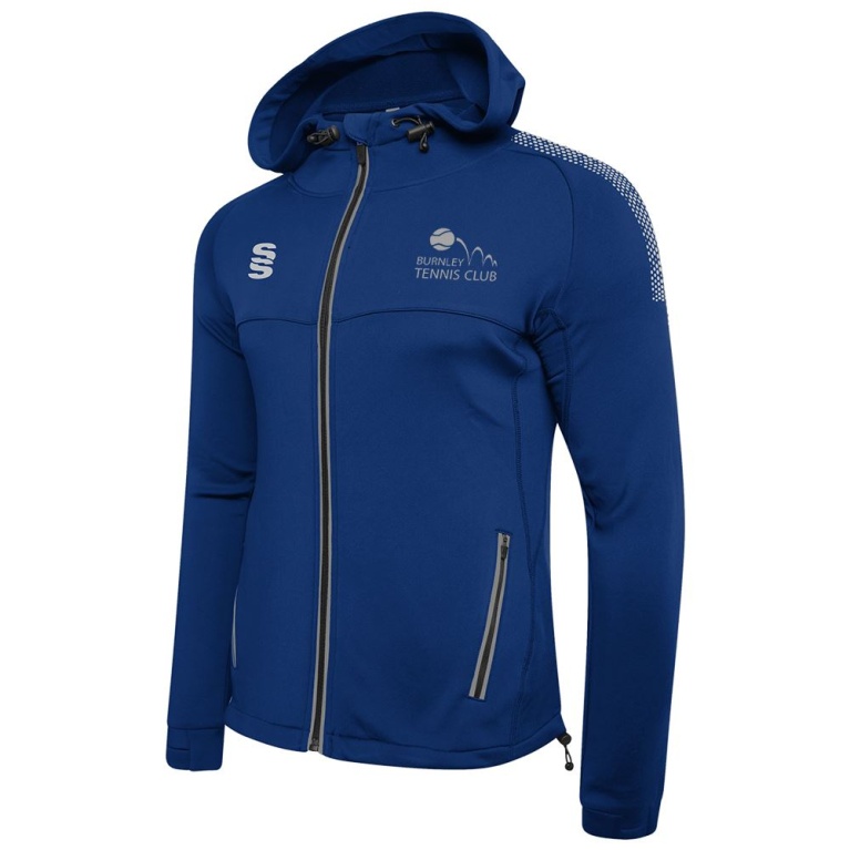 Burnley Tennis Club Dual Bonded Full Zip Hoody